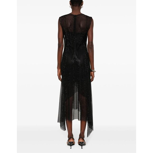 Philosophy Di Lorenzo Serafini Rhinestone-embellished Midi Dress, size S - Picture 5 of 9